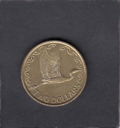 Beschrijving: 2 Dollar HERON BIRD